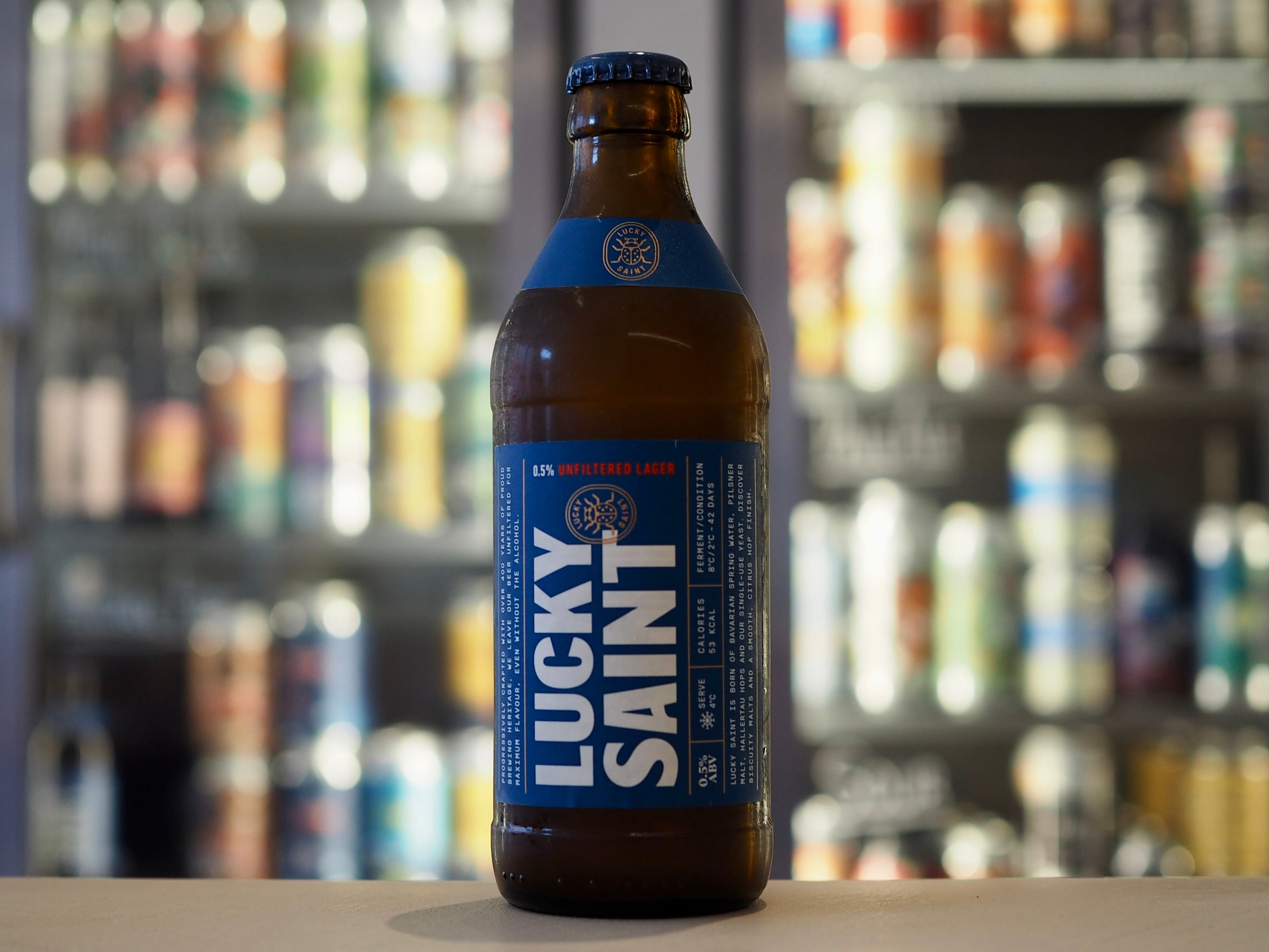 Lucky Saint Unfiltered Lager