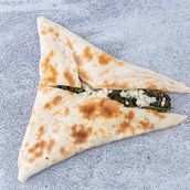 spinach with cheese Manoucheh