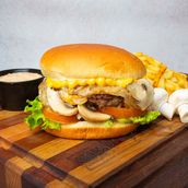 Truffle Mushroom Burger