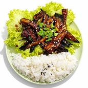 Vegetarian Lunch Special! Yuzu-Glazed Chinese Eggplant Stir-Fry!