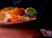 Chicken 65 Dum Biriyani