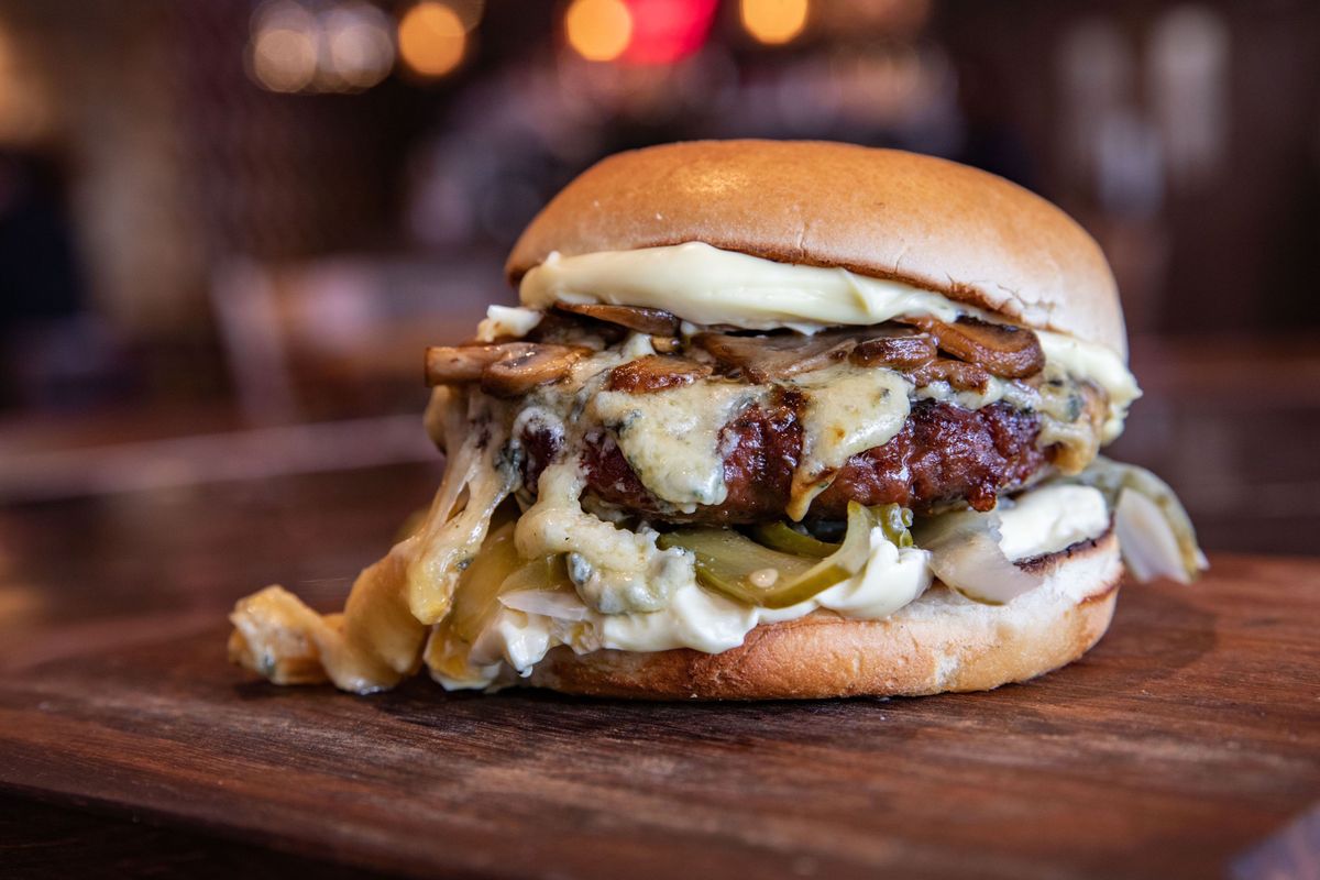Blue Cheese & Truffle Burger