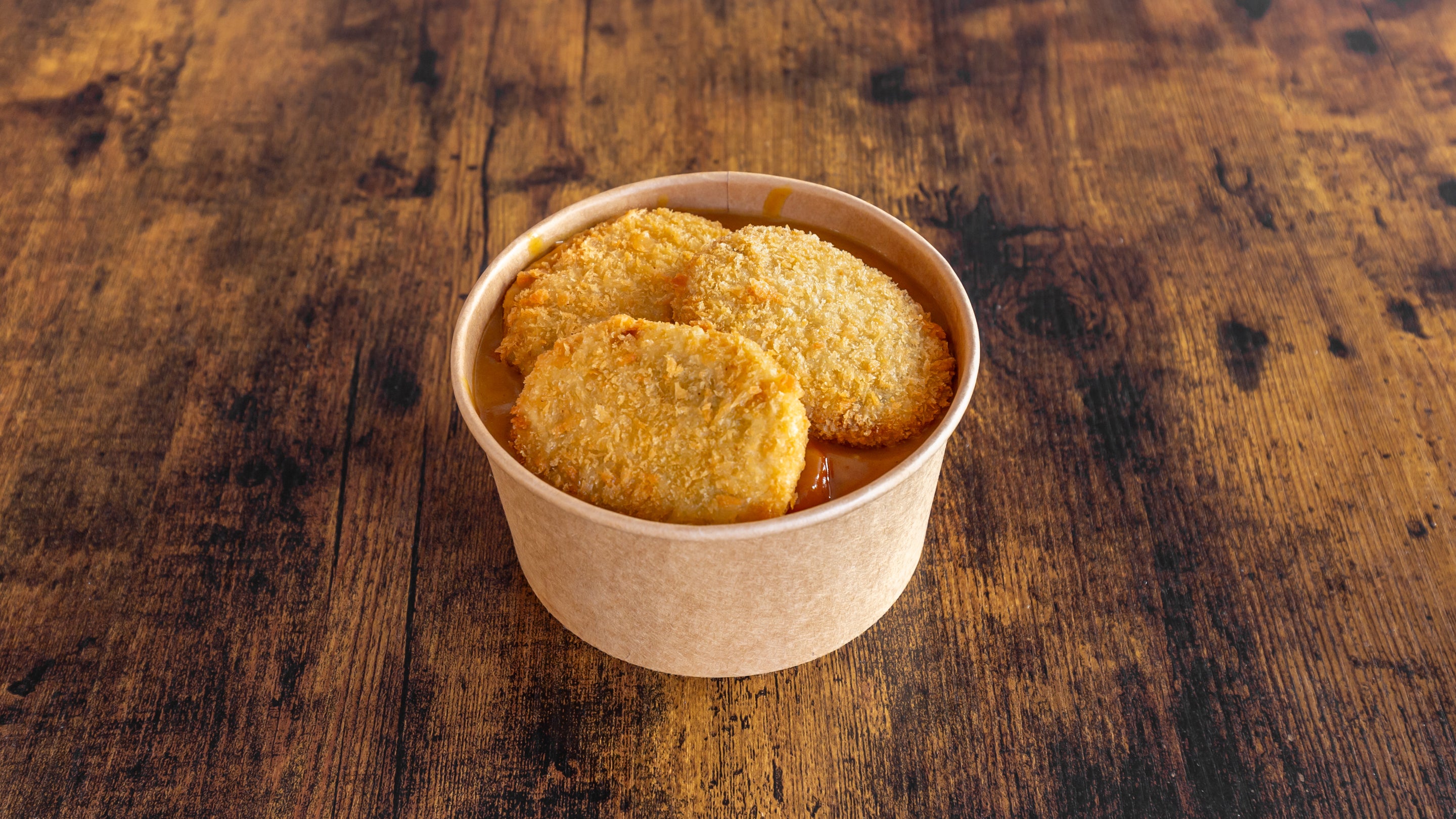 Pumpkin Korokke curry (かぼちゃコロッケカレー)
