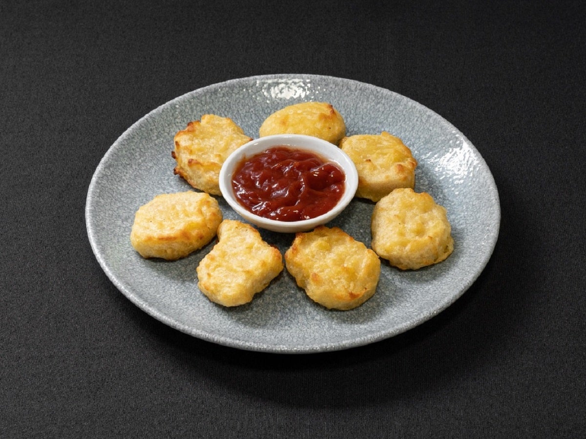 Vegan chick'n dippers and wedges
