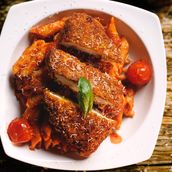 Breaded Chicken Pasta