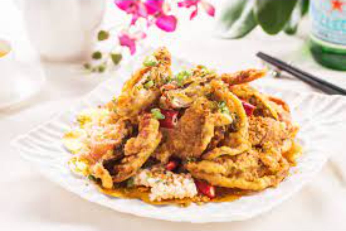 9 - Deep-Fried Soft Shell Crab with Salt & Pepper (Per Piece) 椒鹽軟殼蟹