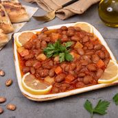 Kidney Beans Stewed In Olive Oil