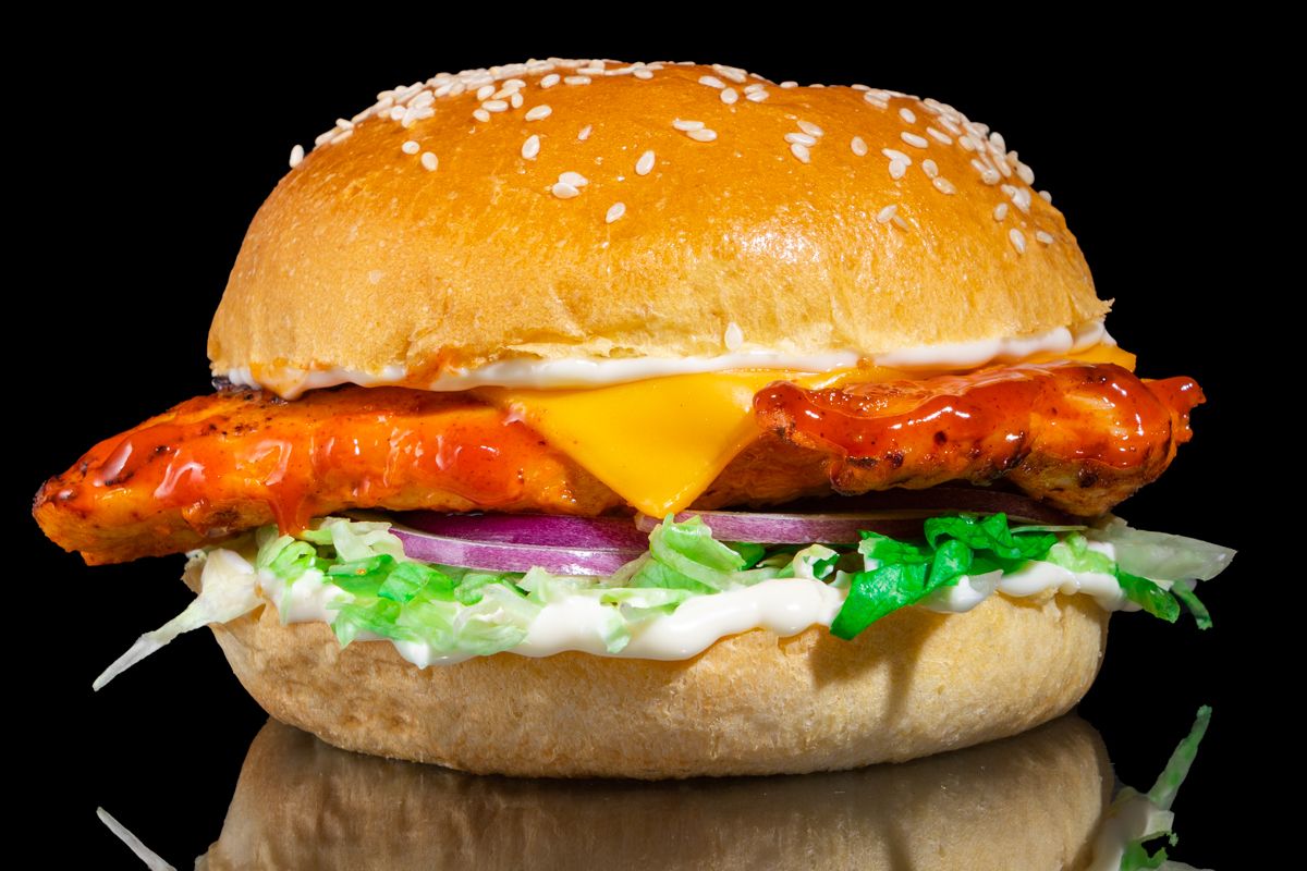 Blazing Peri Burger