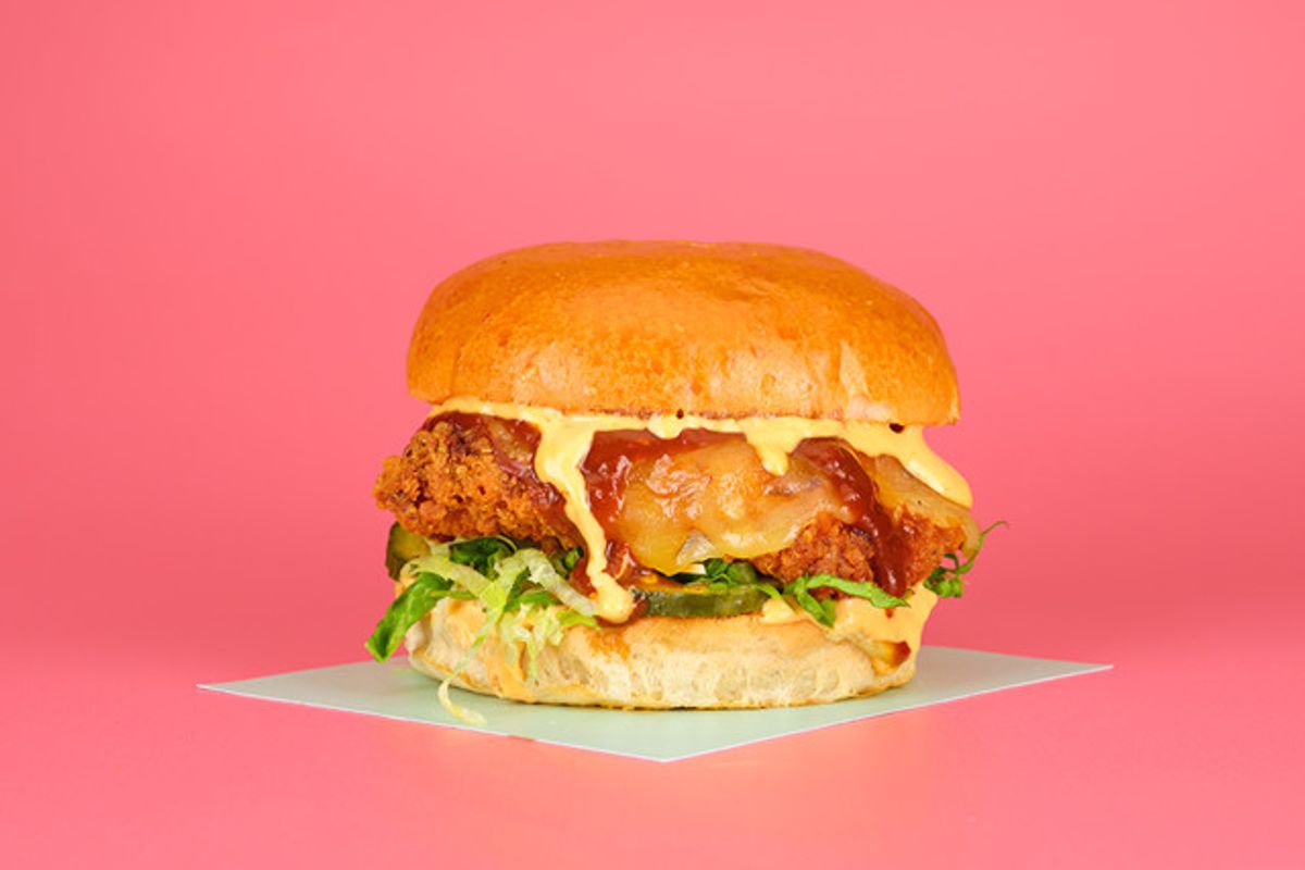 Korean Chicken Burger