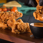 Cheesy Chicken Strips
