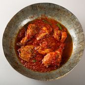 CHICKEN PESHAWARI KARAHI HALF