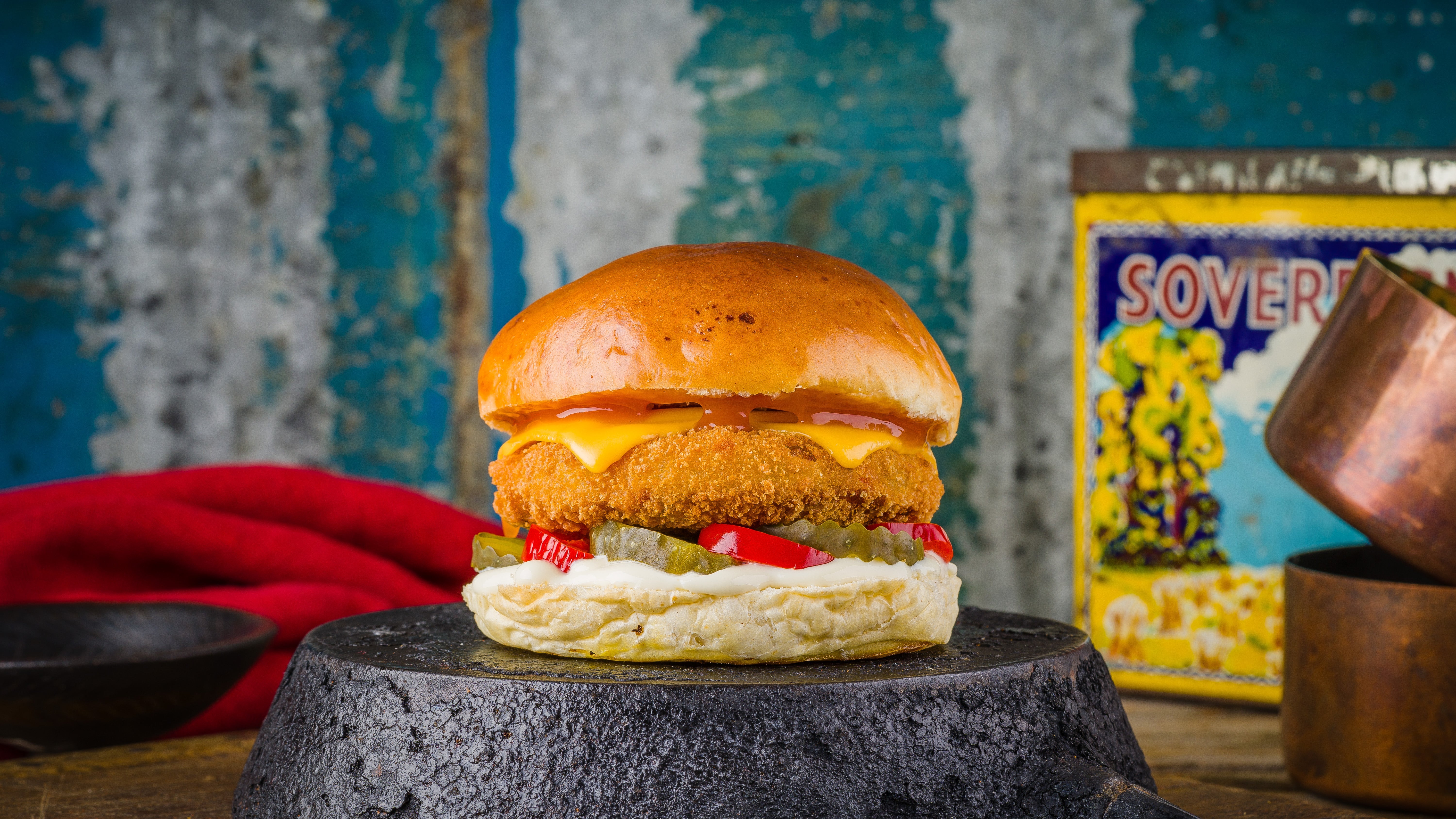 Spicy Veg Burger