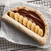 Nutella Banana Wrap
