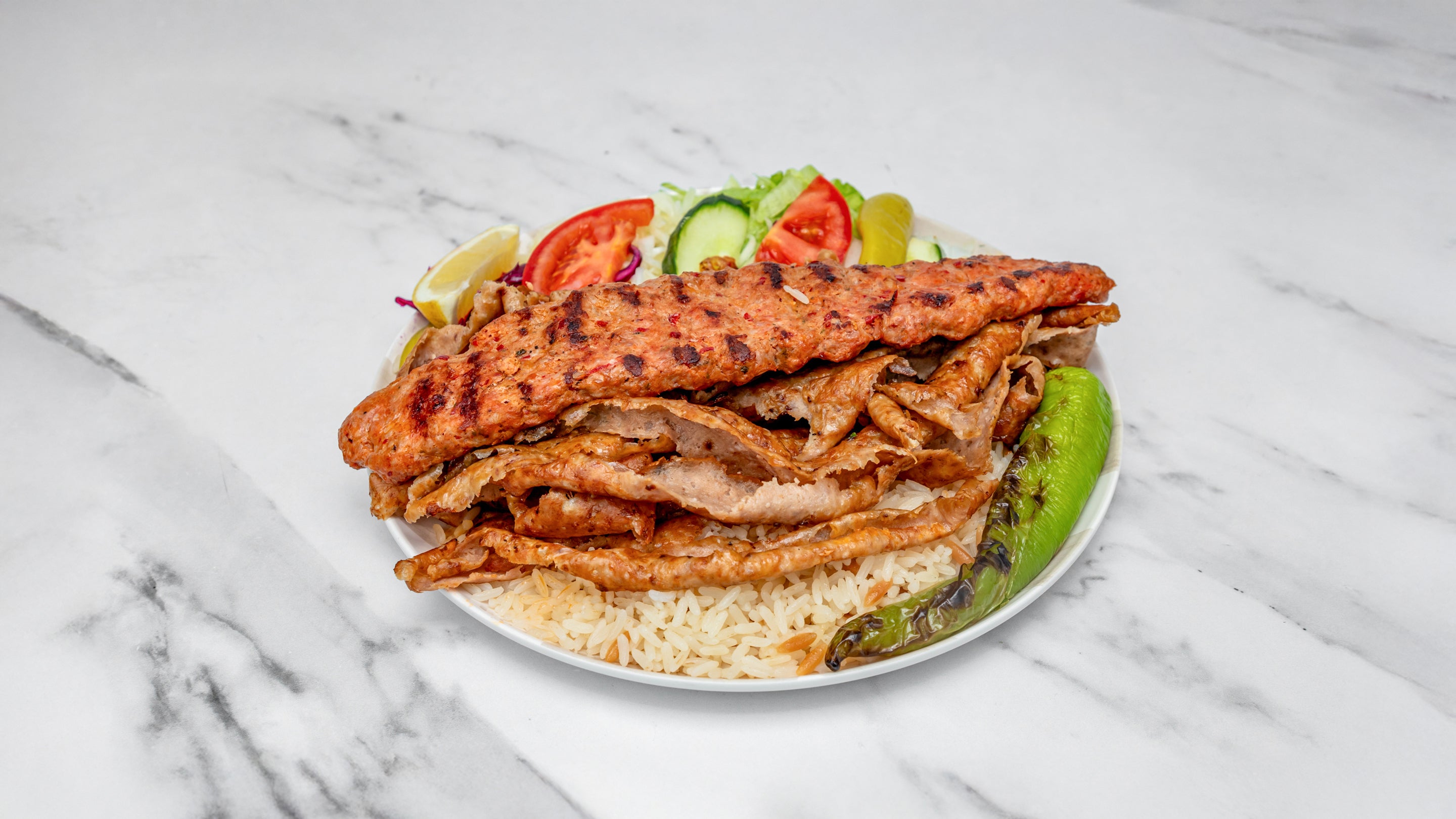 Lamb Doner and Lamb Kofte