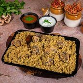 Mushroom Donne Biryani