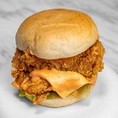 SIZZLINGO JUMBO ZINGER BURGER