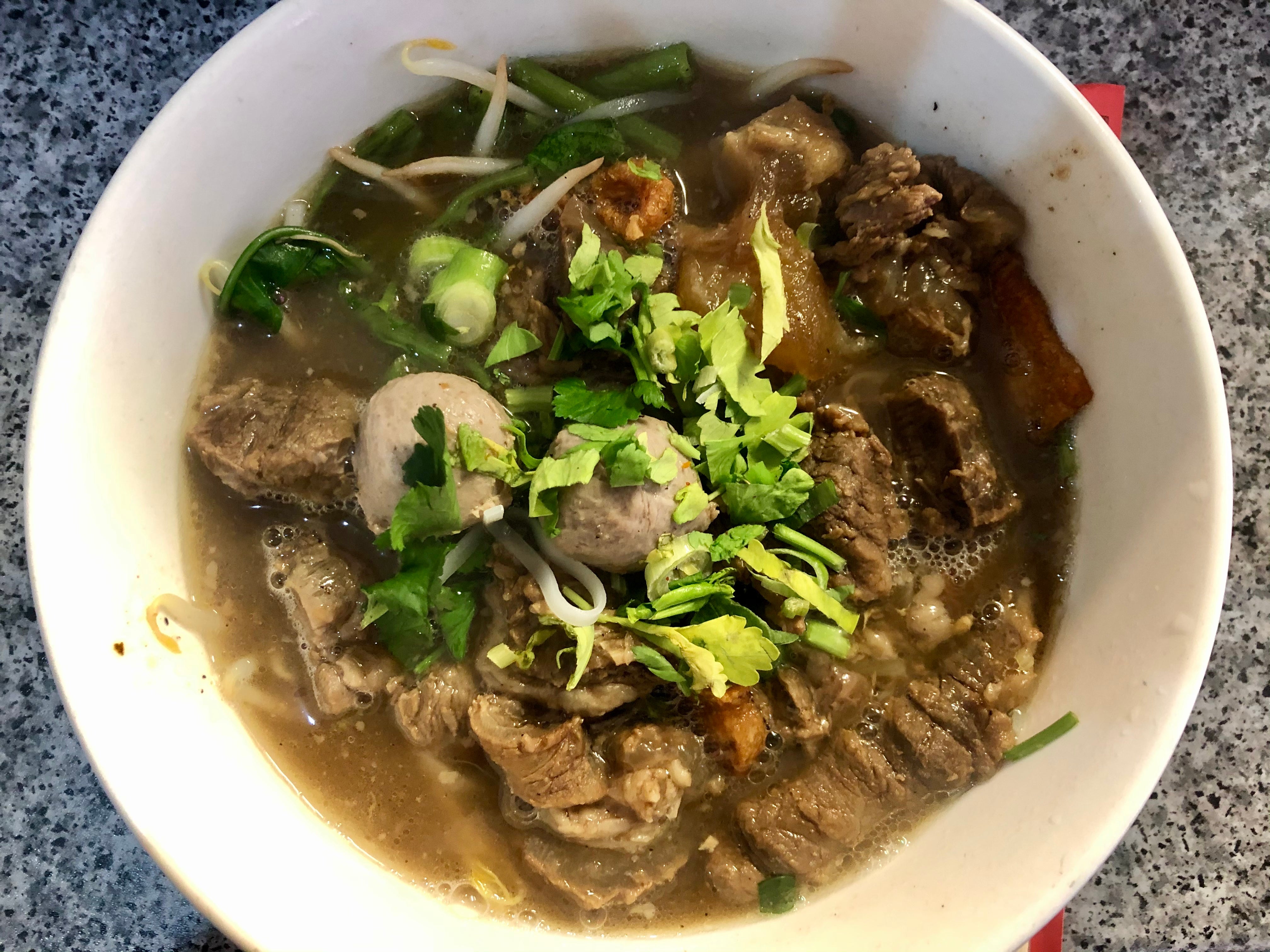 Beef noodle soup