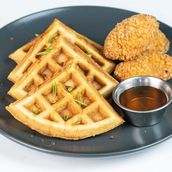 Honey Fried Chicken & Waffles