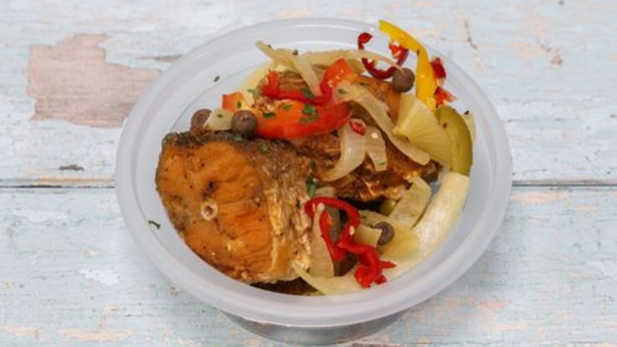 Fried fish (on its own)