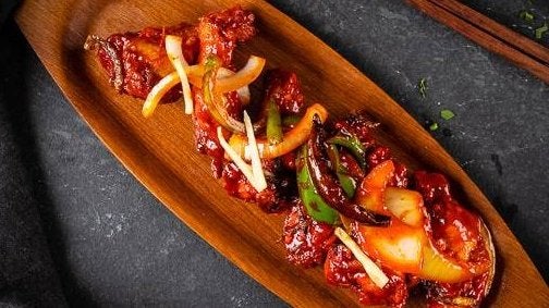 Chilli garlic chicken wings