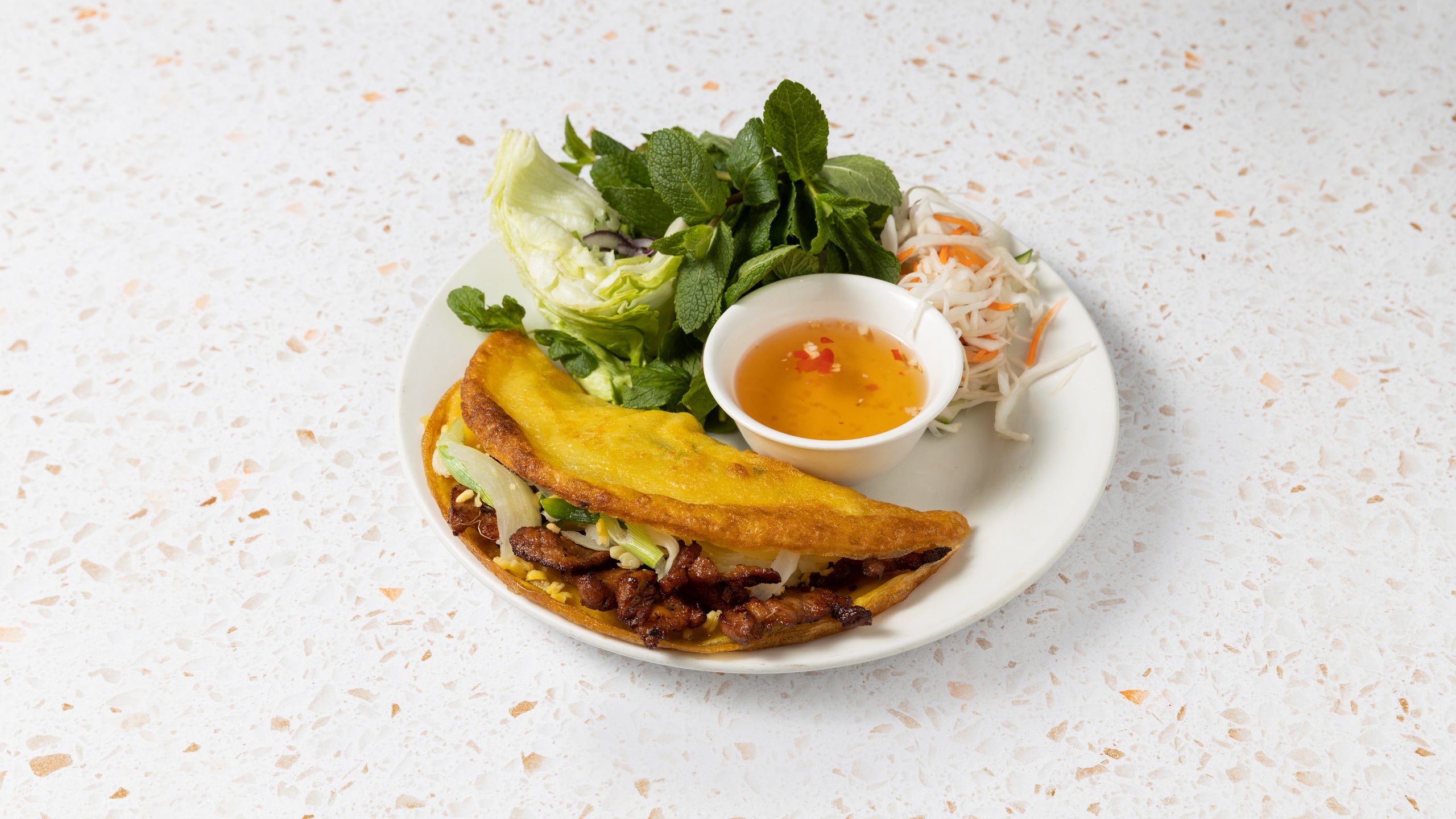 "Banh Xeo" - Crispy Golden Crepe