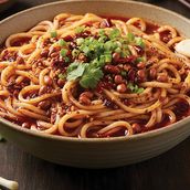 Spicy Chili Noodles 辣皮子拌面