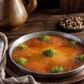Nablus kunafa, blonde 
