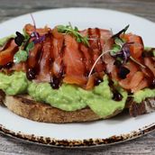 Salmon Avocado Toast