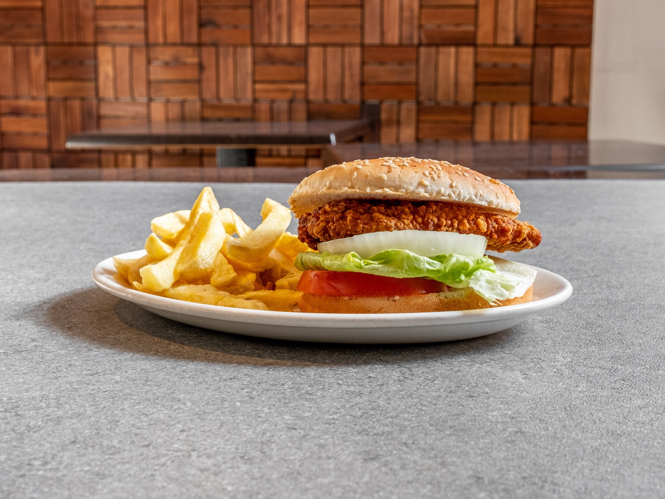 Chicken Burger Meal