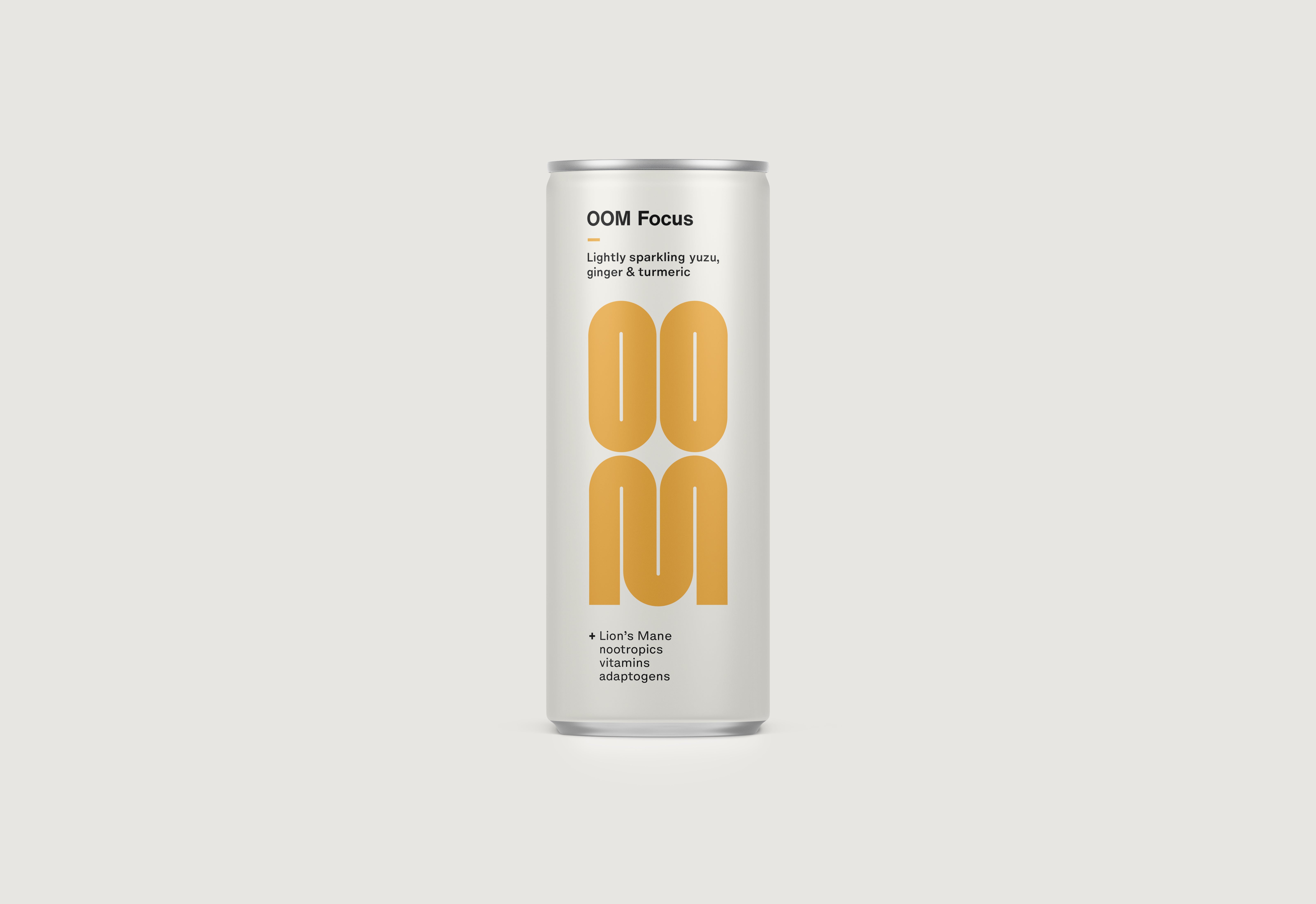 Oom Focus: Yuzu, Ginger & Turmeric (Mushroom Drink Oooo) 250ml