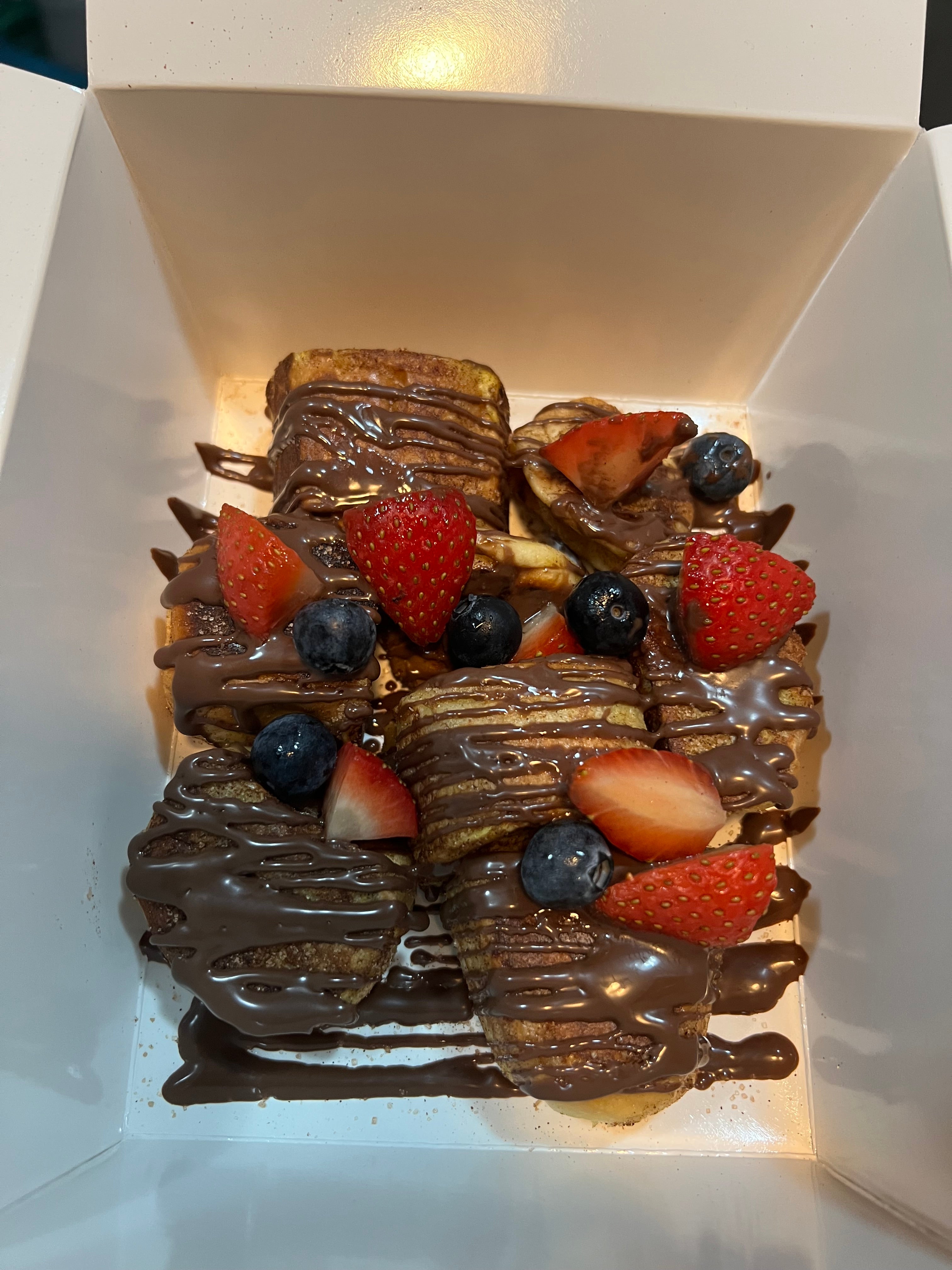 Cinnamon French toast bits
