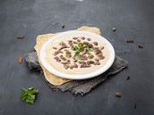 Hummus with Meat