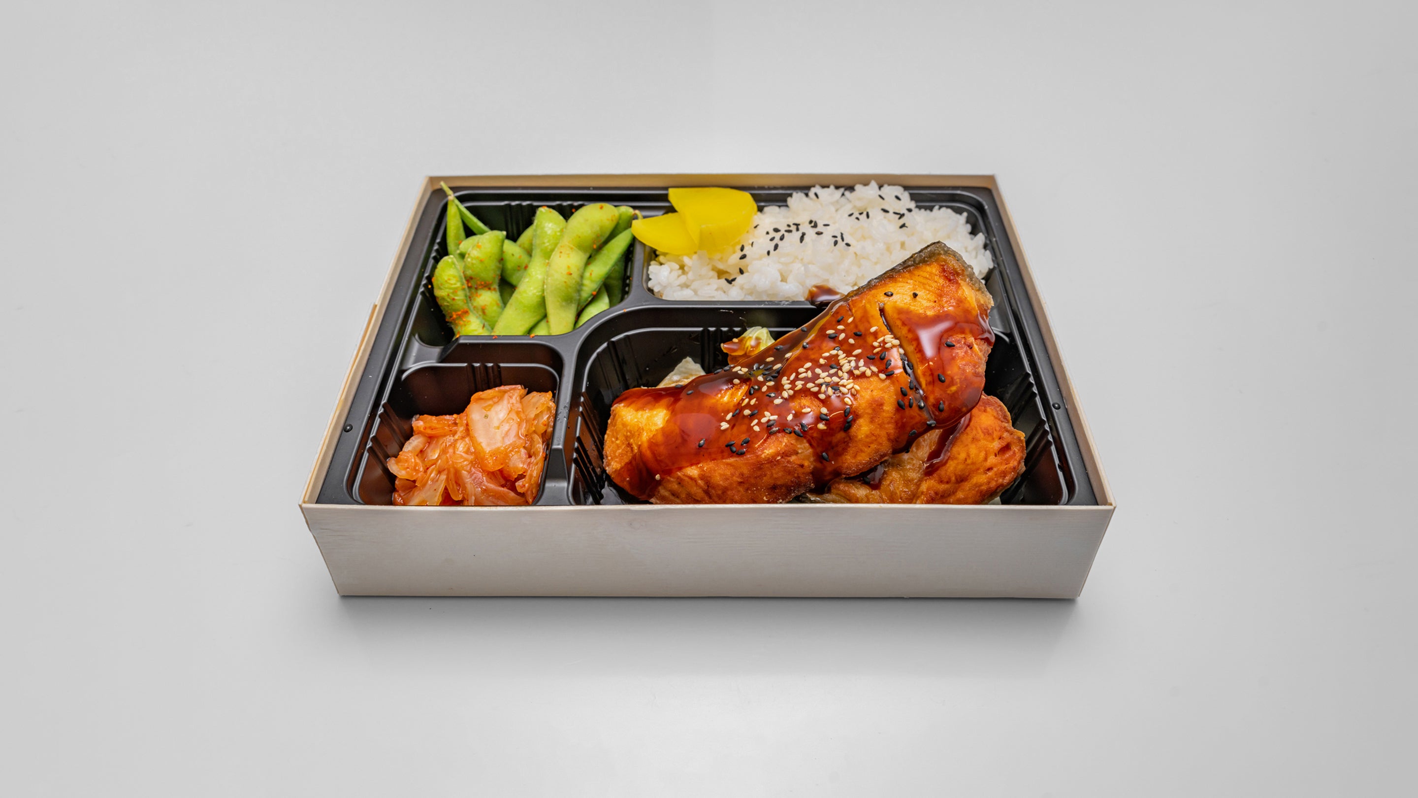 Salmon Teriyaki Bento