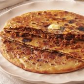 Paneer and Qeema Paratha 2 Pcs