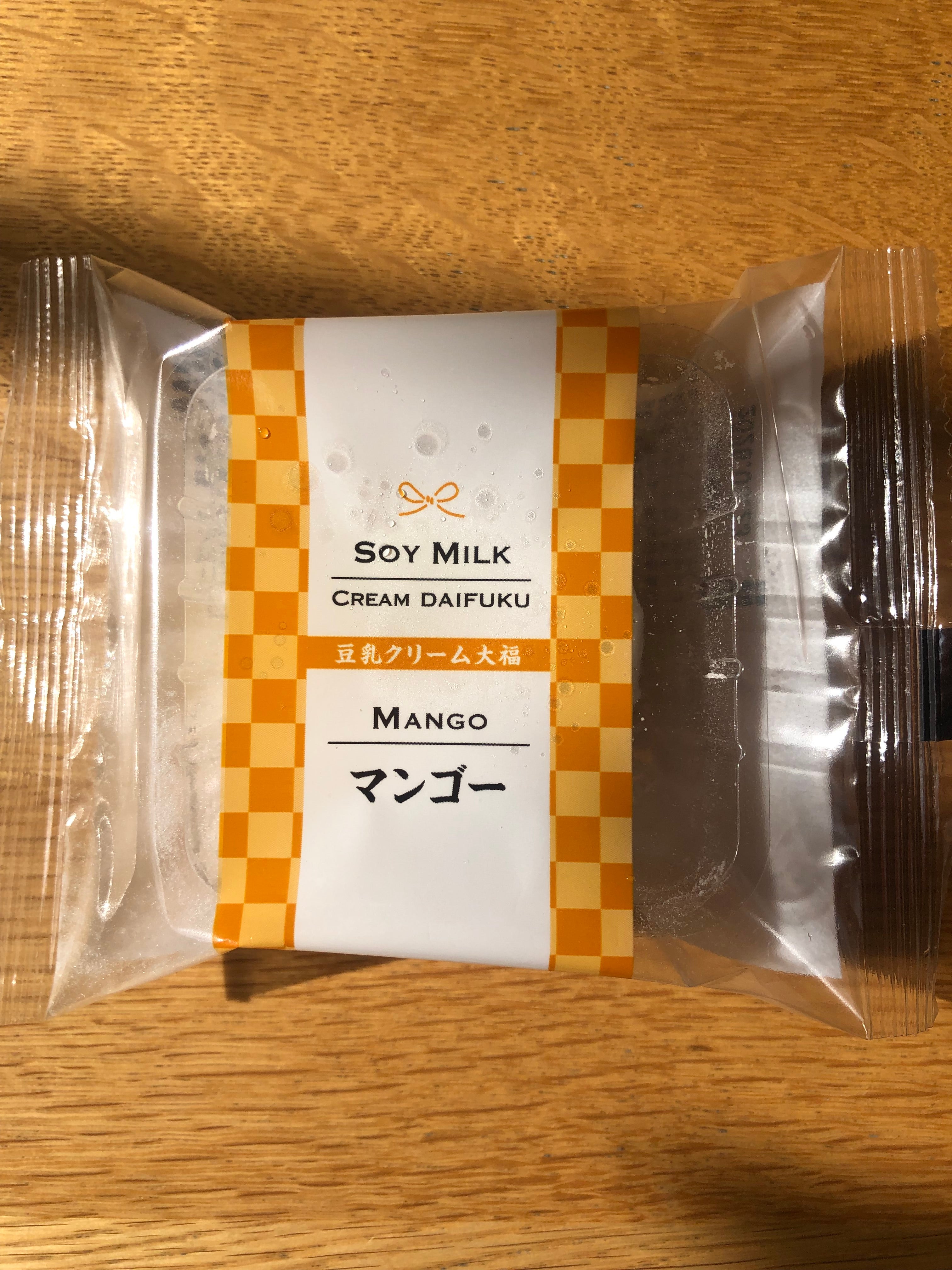 Soy Milk Cream Daifuku Mochi Mango 60g