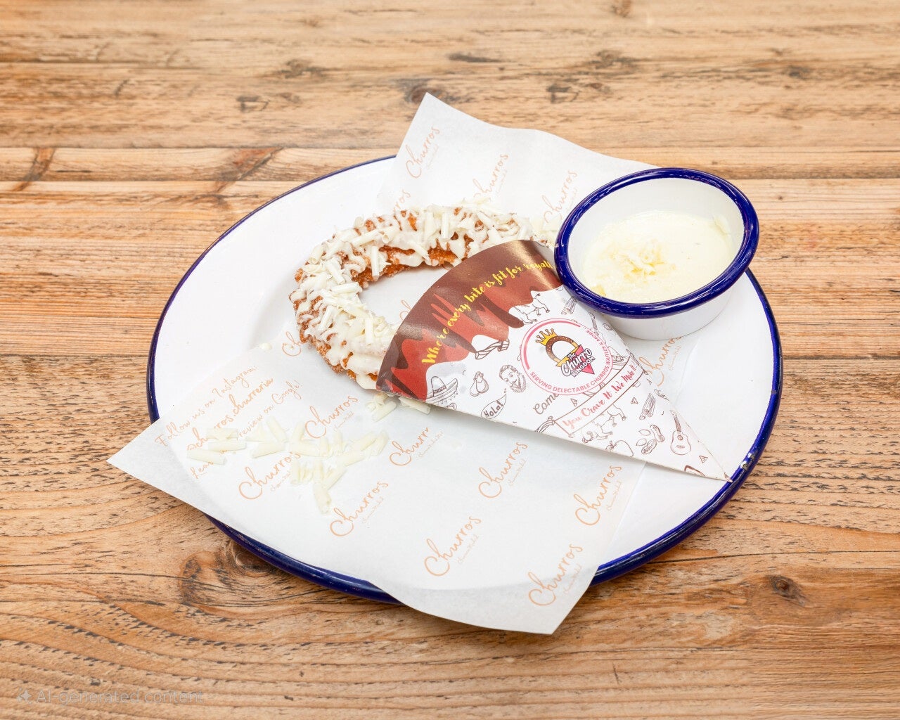 White Chocolate Churros