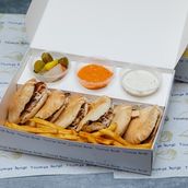 Mini Chicken Shawarma Sandwiches