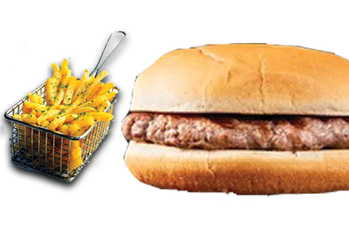 Plain Beef Burger