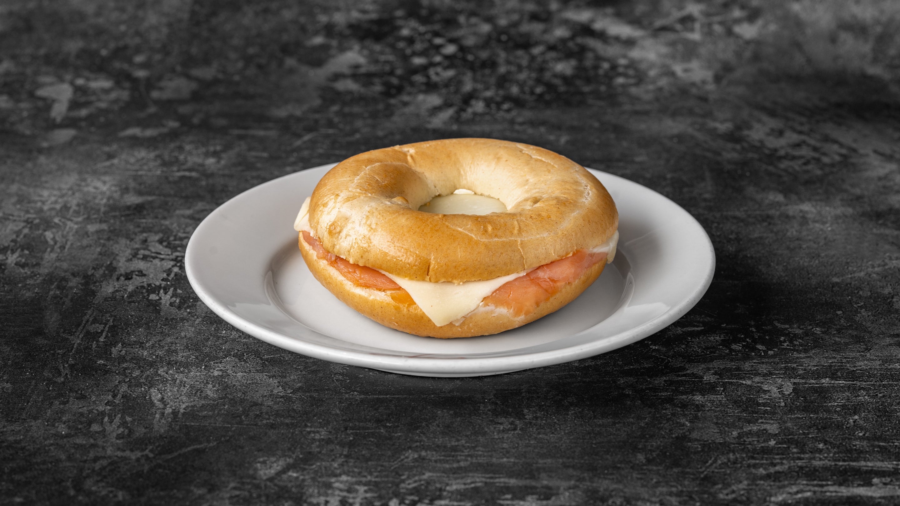 Smoked Salmon & Cream Cheese Bagel