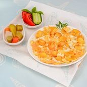 Eggs With Potato Tray