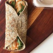 Keto Halloumi Wrap