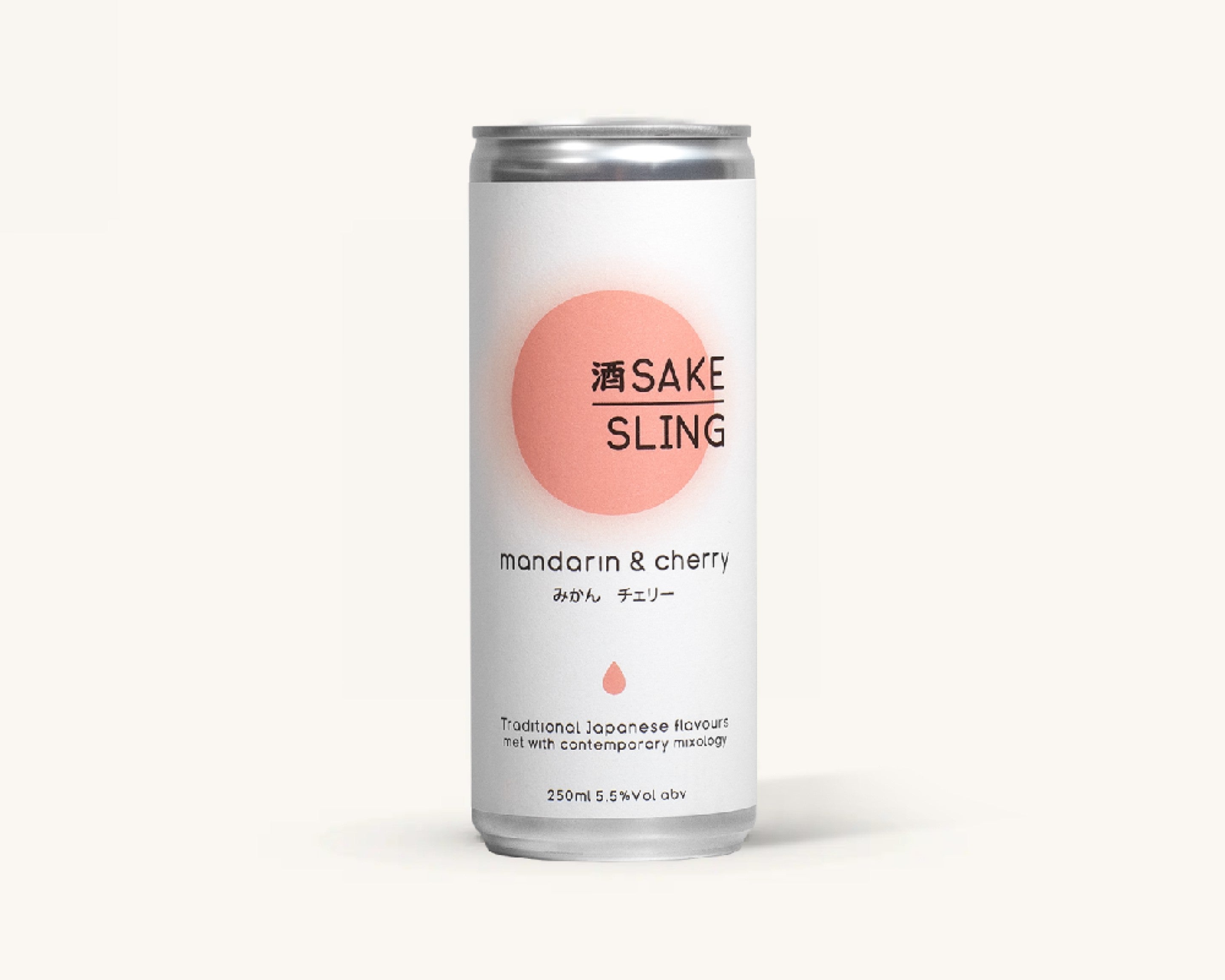 �� Sake Sling Canned Cocktail - Mandarin & Cherry ��