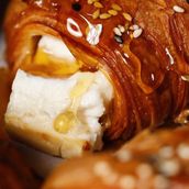 Kiri Cheese With Honey
