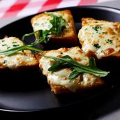 Cheese With Garlic Bread