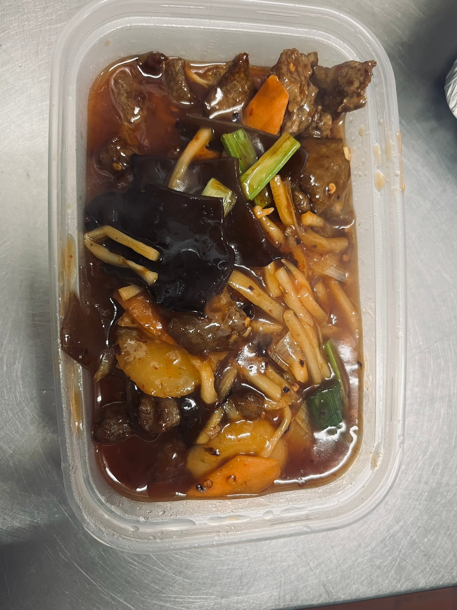 Beef Szechuan Style