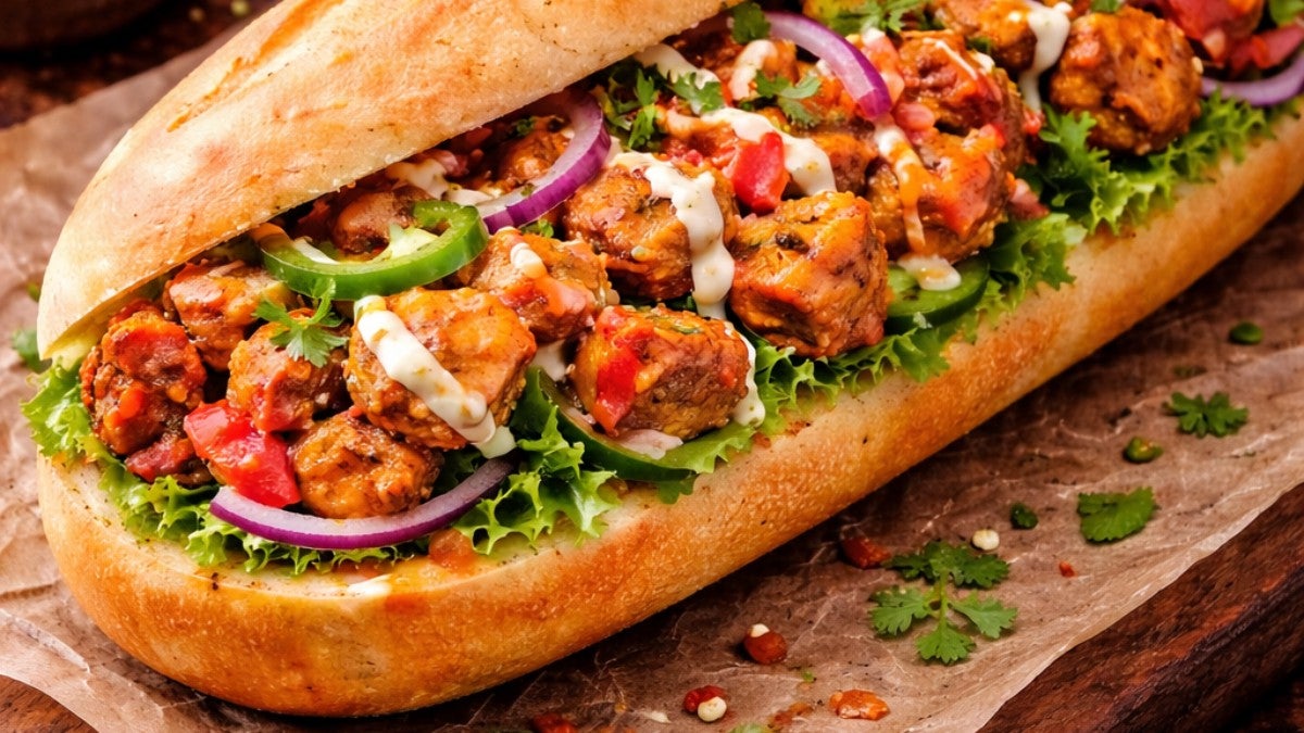 Mexican Chicken Baguette