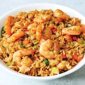Prawn and Vegetable Rice