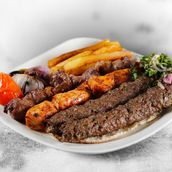 Mixed Grill (Meat Tikka, Meat Kabab And Sish Tawouk)