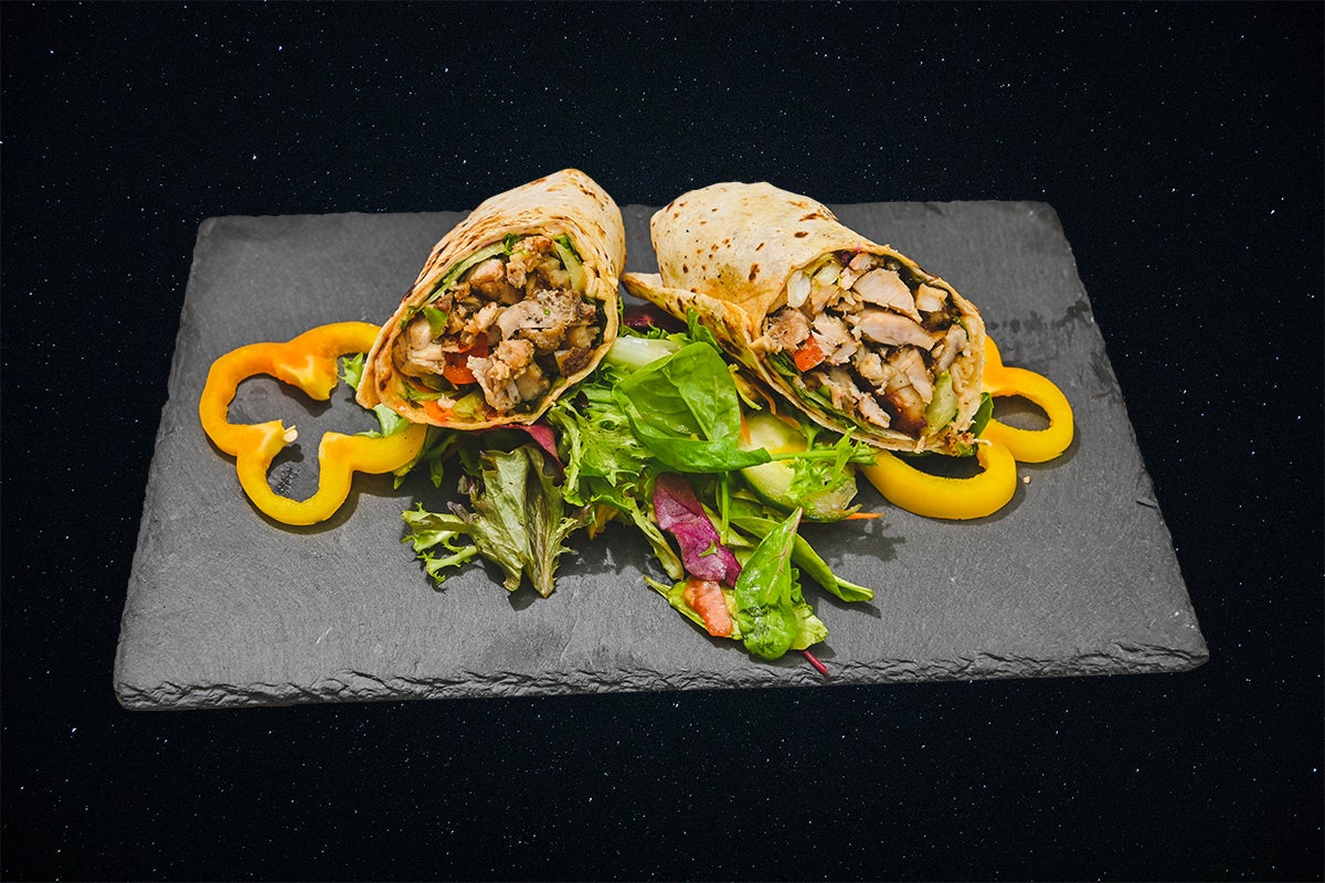 Reggae Jerk Chicken Wrap