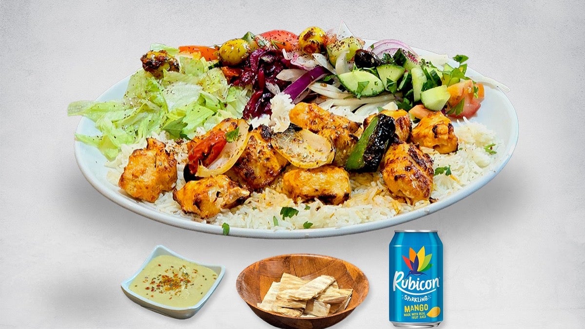 Spicy Chicken Shish Meal